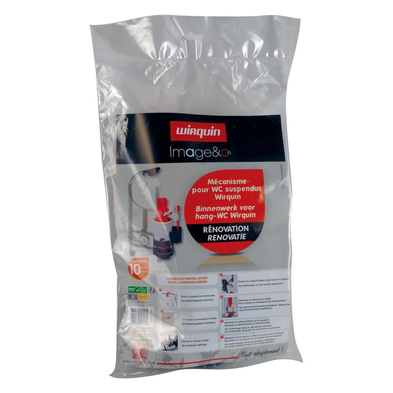 WIRQUIN Mécanisme pour bâti WC suspendu