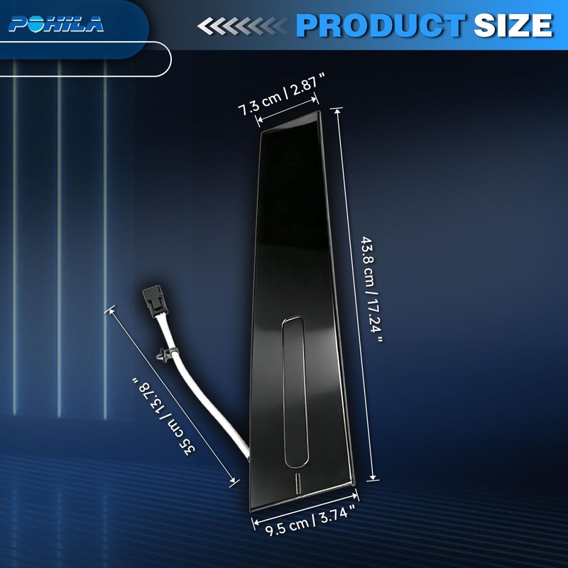 POHILA B Pillar Trim with Door Entry Keypad, Ford Keyless