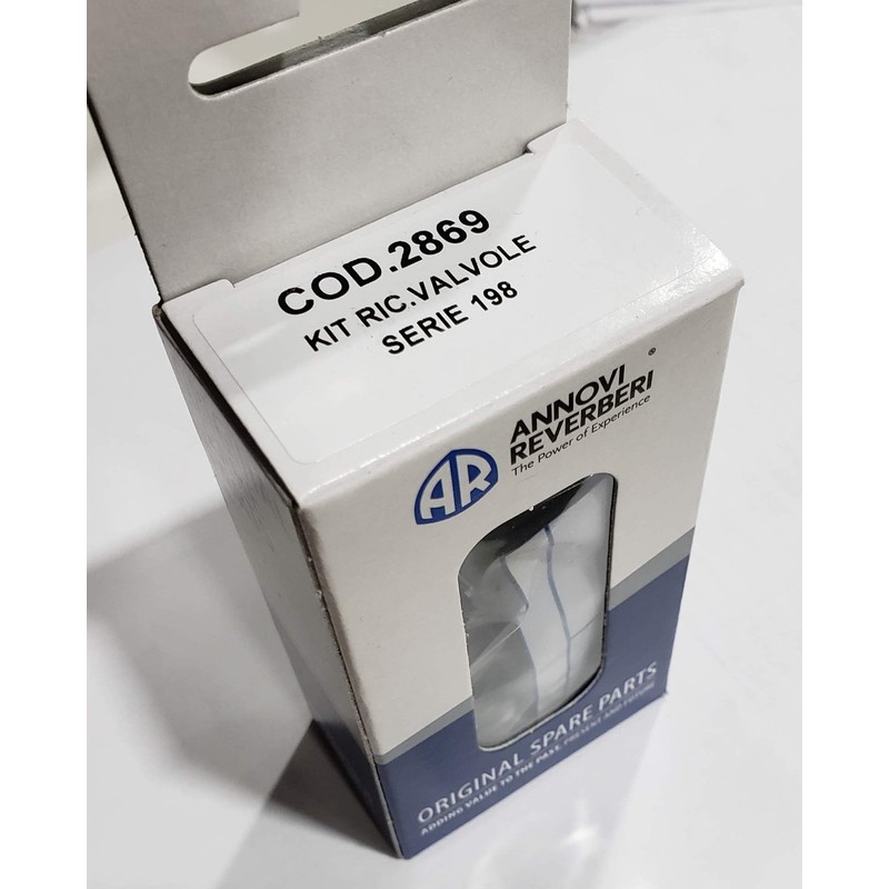 AR Annovi Reverberi Replacement Valve Kit 6 Pack, AR2869, Black