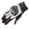 Komine 06-268 GK-268 Carbon Mesh Gloves for Motorcycles 2025 White