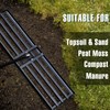 Jardineer Lawn Leveling Rake 36 Inches with 72 Inches Long