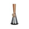 MasterClass Gourmet Cheese Small Vintage-Style Conical Cheese Grater with Wooden