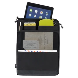 Lihit Lab A7683-11 Bag-In Bag, A4, Vertical, Navy
