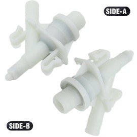 MDEOOSKY RV Toilet Valve RV Toilet Water Valve Kit and Flush Ball Seal Replacement for Replacement for 300 310 311 320 321 RV Toilets & Marine Toilet Flush Valve, 385311641 385311658