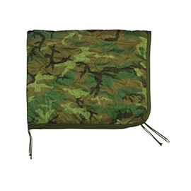 Rothco Government Poncho Liner, Woodland Camo