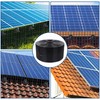 Moyios 6in x 120ft Solar Panel Bird Mesh Black PVC