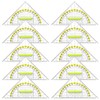 YDHfdc Set Square Made of Plastic Set of 10 Flexible