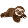 Rinco 8" Brown Sloth Animal Den Adventure Planet Plush Toy