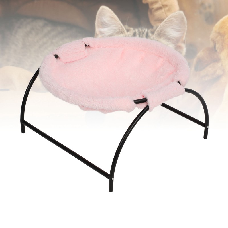 Cat Hammock Bed Stable Structure Soft Comfortable Breathable Elevated Kitten