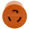 AC WORKS [ADL630L620] Plug Adapter L6-30P 30Amp 250Volt Male Plug