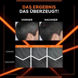L'Oréal Men Expert Hair Colour for Men, 100% Grey Coverage for 6 Weeks, Suitable for All Hair Types, One-Twist Hair Colour, No. 4 Natural Brown, 1 Piece