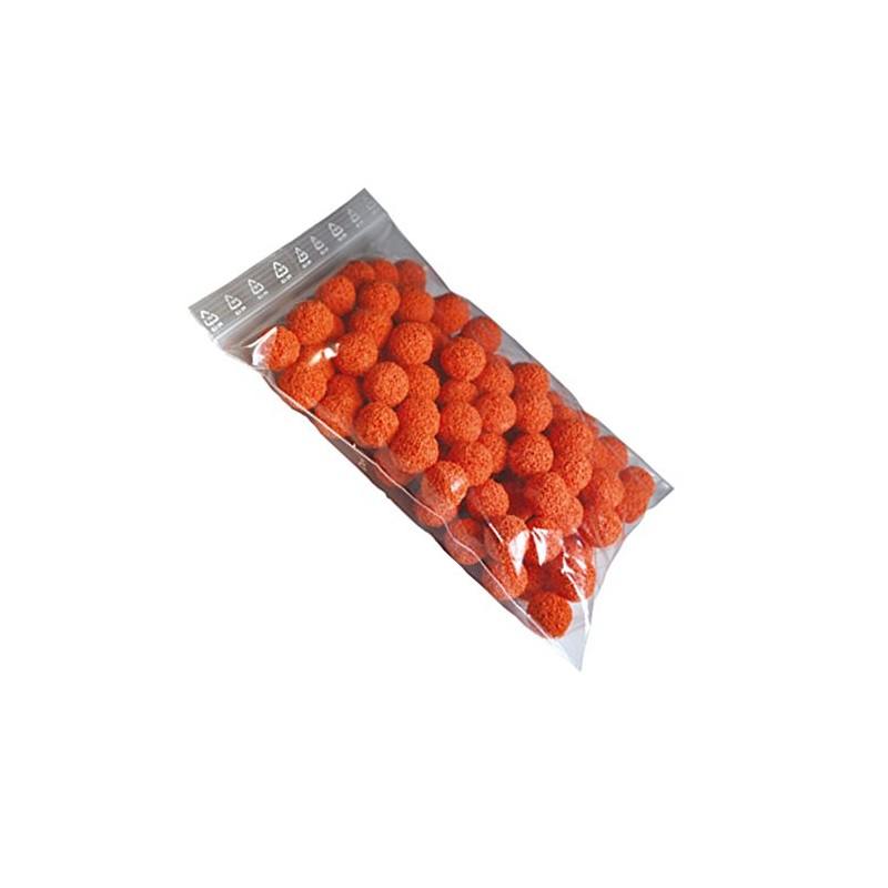 Pack of 100 Line Cleaning Sponge Rubber Balls 5 mm