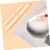 SHOWERORO 6pcs Chalk Pencils Drawing Pencils Highlight Chalk Erasers for