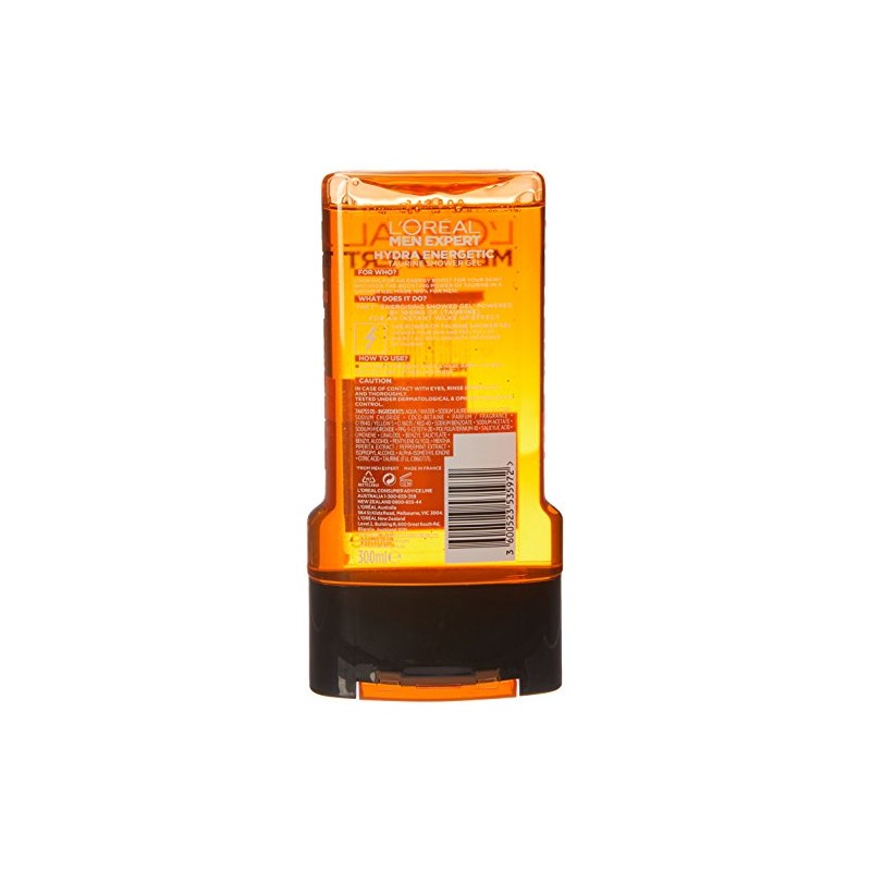 L'Oréal Paris Men Expert Hydra Energetic Taurine Shower Gel For