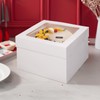 Septo Cake Boxes,12x12x8 Inches 10pc White Bakery Boxes Cake Boxes