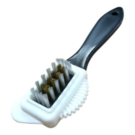 Shoetreats Shoe Care - Nubuck And Suede Multi-Purpose Cleaning Shoe Brush, Copper And Polypropylene Bristle