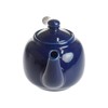 LONDON POTTERY Farmhouse Teapot for 2 Cups, Cobalt Blue