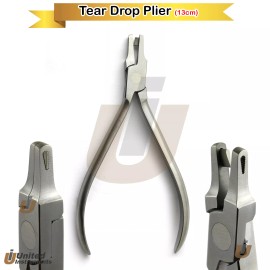 Medentra Orthodontic Tear Drop Plier Clear Aligner Braces invisible Thermal Forming Plier