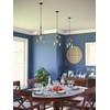 Kenroy Home 91831ORB Capri 1 Light Mini Pendant with Blackened