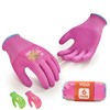 Vgo... 6 Pairs of Women's Gardening Gloves - Latex Coated