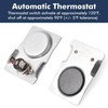 Hiorucet Fireplace Thermostat & Rheostat Variable Speed Control Switch for