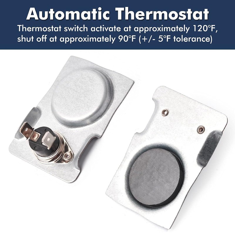 Hiorucet Fireplace Thermostat & Rheostat Variable Speed Control Switch for