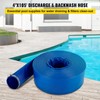 VEVOR Discharge Hose, 4" x 105', PVC Lay Flat Hose,