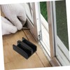 Operitacx 3pcs Shower Door Track Guide Moisture Resistant Floor Stoppers