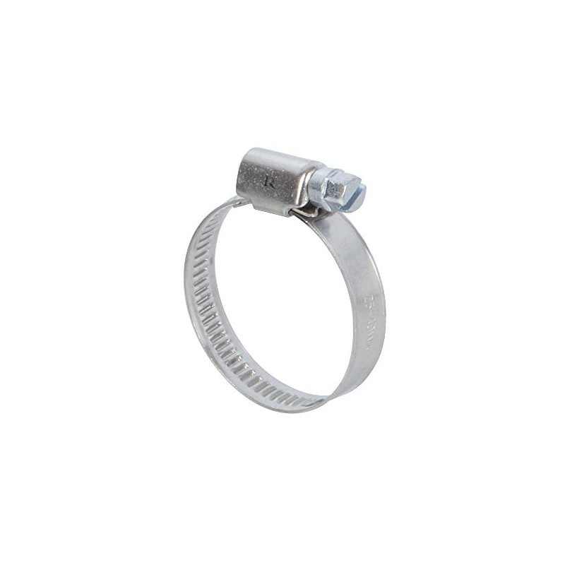 RIBILAND 07370 Clamp Silver Stainless Steel 25 – 40 mm