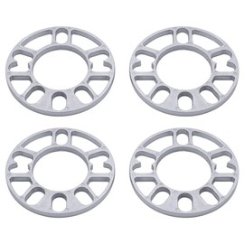 YUCHENSHLP 4Pcs 10mm Wheel Spacer Alloy Aluminum Shims 4&5 Stud Universal Spacer 76mm Centre Bore 98mm-120mm PCD