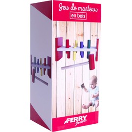 FERRY 320017 Wooden Hammer Set, Brown