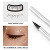 AFGHOUZ 2 In 1 Eyeliner And Lower Lash Stamp Set,