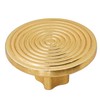 Decoranddecor Mira Spiral Round Cupboard Knob Handle - 40mm Diameter