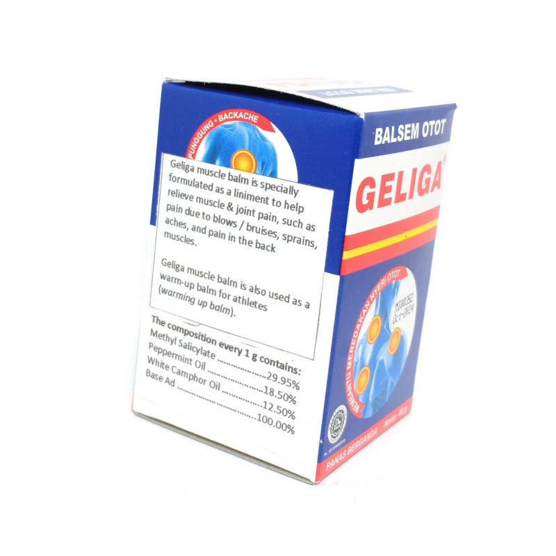 Cap Lang Geliga Muscular Balm, 40 Gram (Pack of 3)
