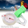 Thumb Orientation Compass, Waterproof Acrylic Compass with Fast Neddle Adjustment,