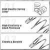 Auvotuis 10Pcs Compression Spring 0.047 inch Wire Diameter Spring Steel