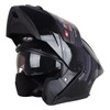 Hoken Helmets - Flip up Double Visor with Black Visor,