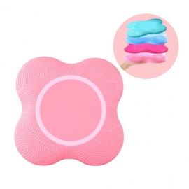 Non-slip Plank Yoga Knee Pad for Noise Reduction Knee Joint Protection Hot Pink (DY) 2ea