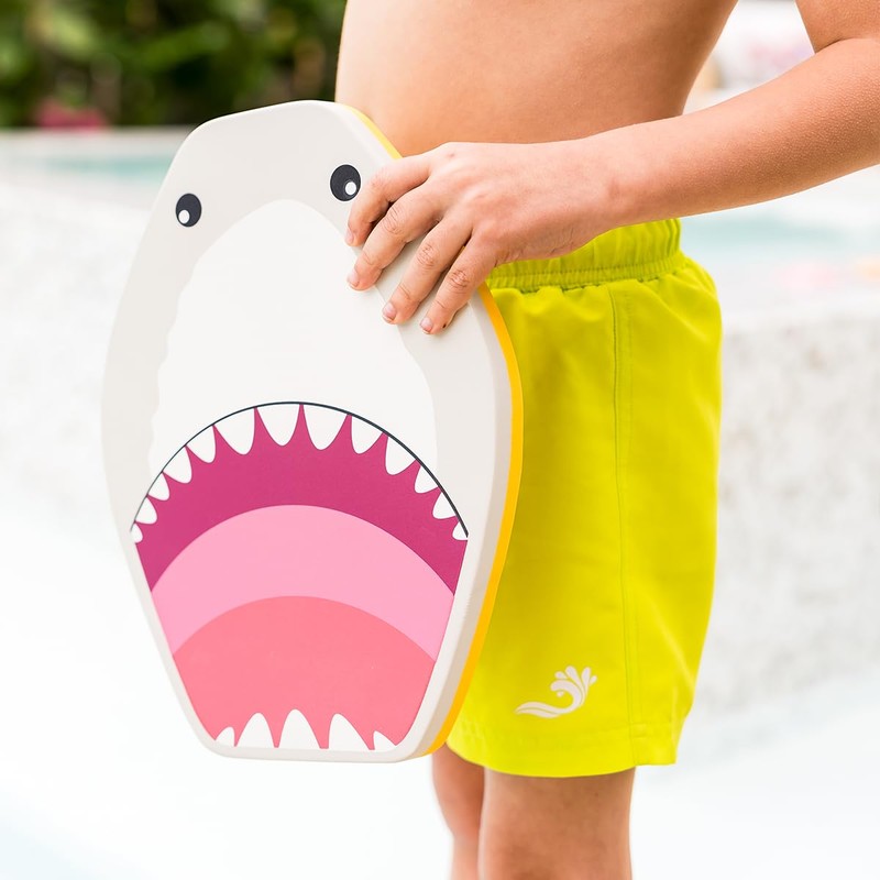 Splash About Soaked Junior Kickboard Shark Grey