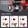 Cordless Paint Sprayer Compatible with Makita 20V Max Battery Electric