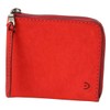 Baggy Port ZYS2403 Men's Coin Purse, Genuine Leather, Buona, red