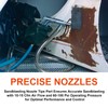 Medium Steel Nozzle Combo Pack Compatible with Skat Blast Power