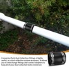 1 1/4 Inch Dust Control Flex Cuff,with Stainless Steel Hose