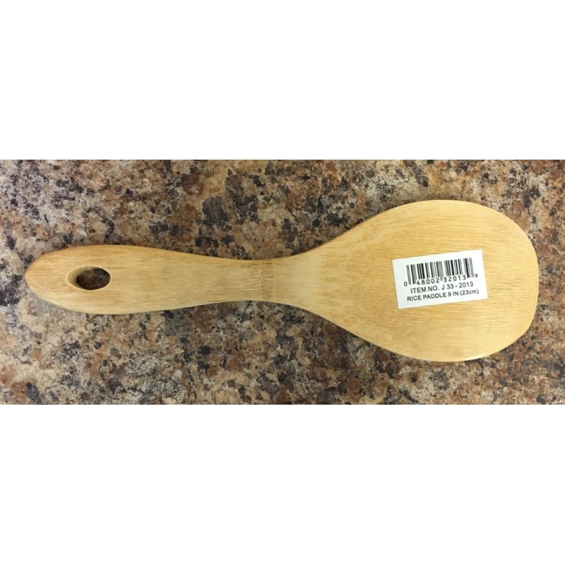 Joyce Chen 33-2013 9-Inch Burnished Bamboo Rice Paddle