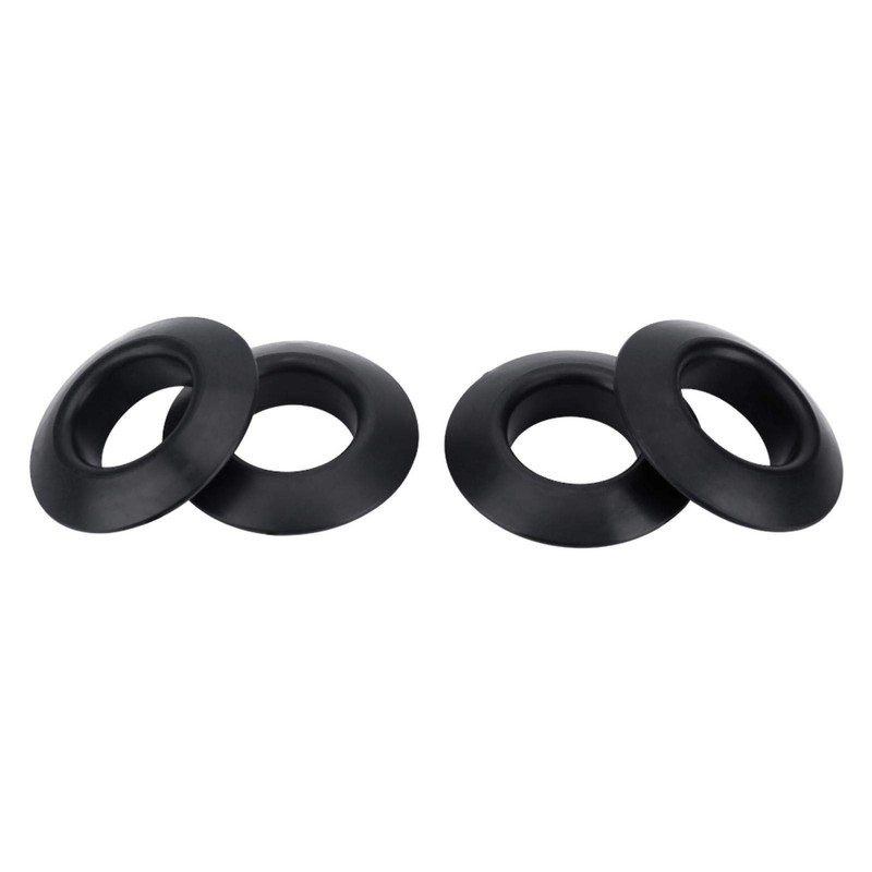 Keenso Kayak Paddle Drip Rings 4 Piece Practical Rubber Drip