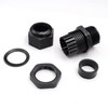 Tnuocke 20 PCS Nylon Cable Glands 3/8" NPT,Waterproof Adjustable Diameter