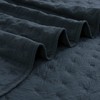 ROARINGWILD Navy Blue King Size Quilt Bedding Set with Pillow