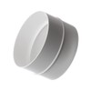100mm / 4 Inch Duct Connector - Round PVC Ducting