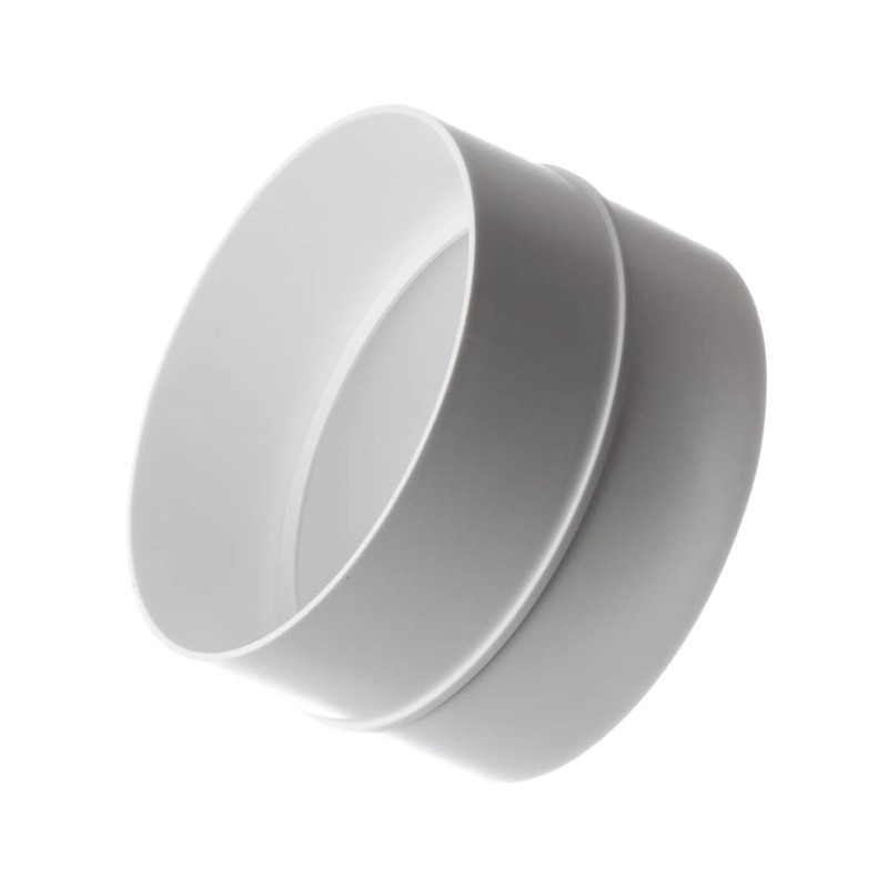 100mm / 4 Inch Duct Connector - Round PVC Ducting