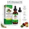 Aceite 3 En 1 Romero Ricino Negro Batana Anticaída Capilar